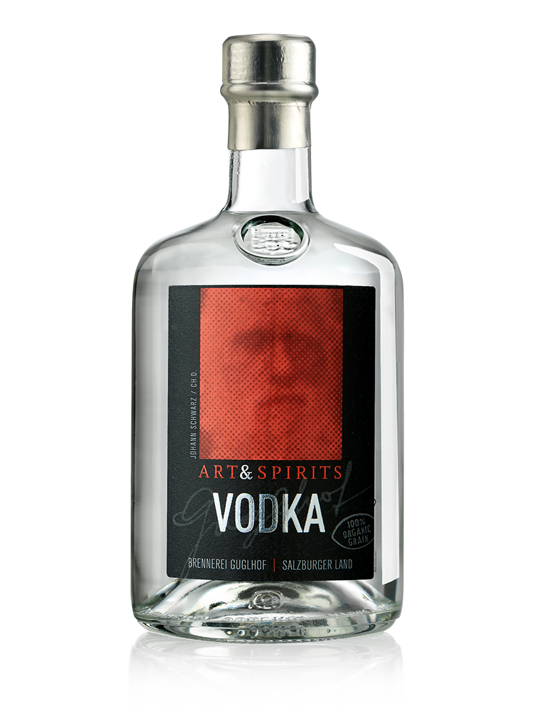 Guglhof Organic Vodka Art & Spirits