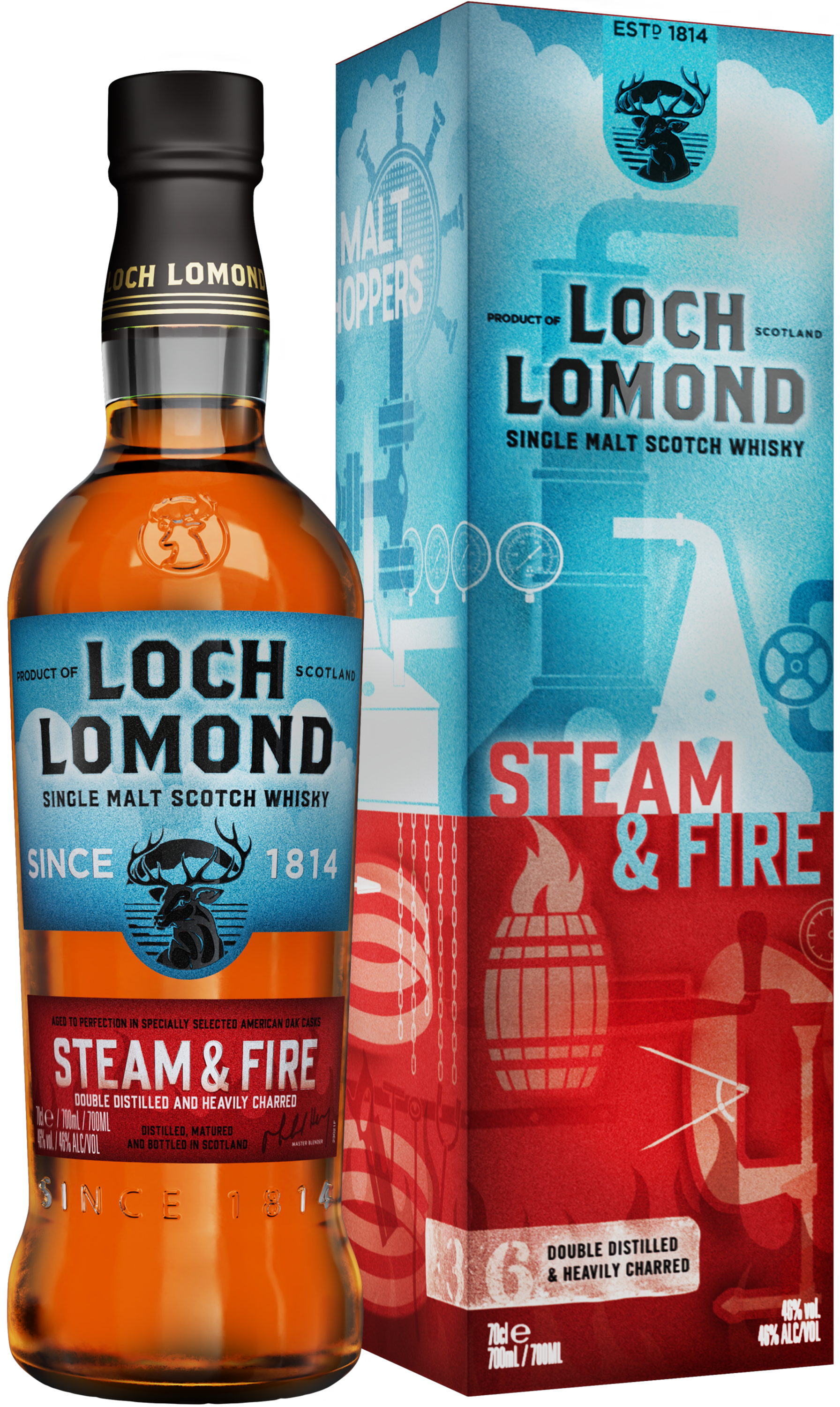 Loch Lomond Steam & Fire ·  2023 Limited Edition · Single Malt Scotch Whisky