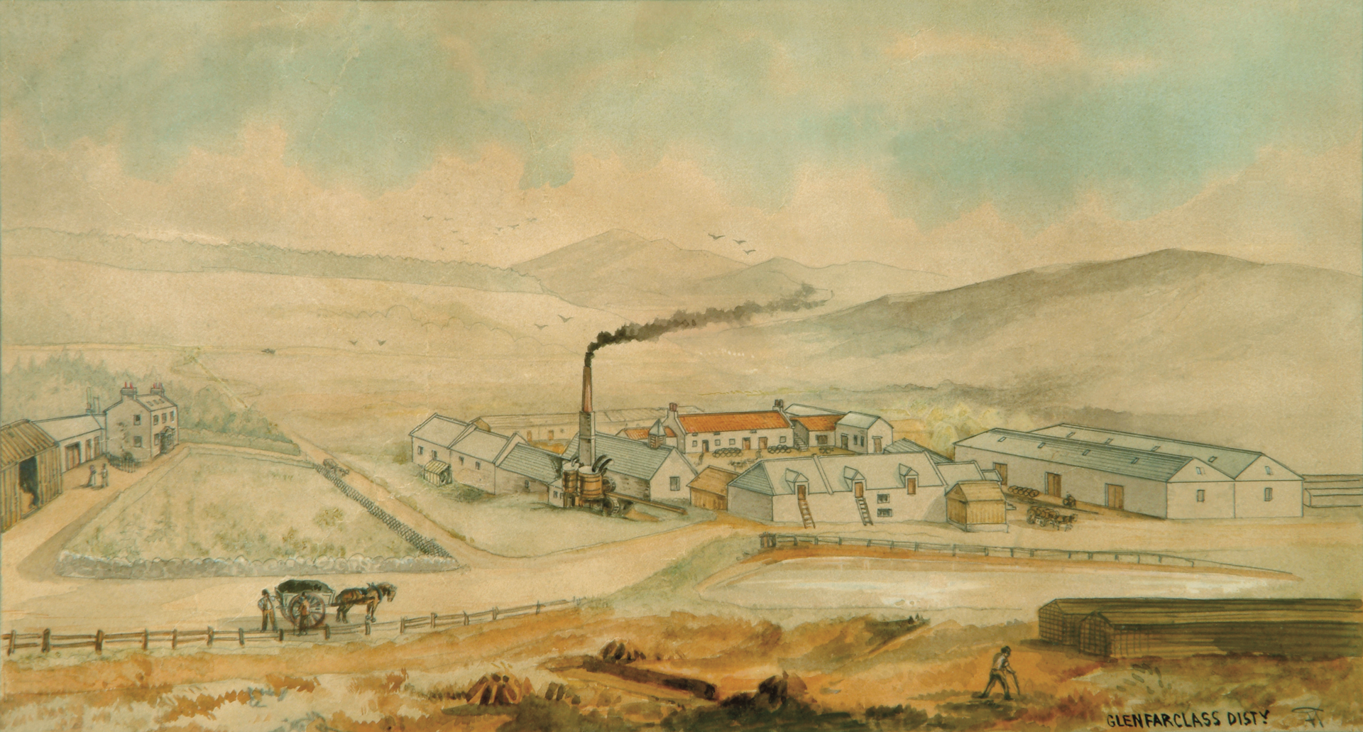 Glenfarclas Destillerie 1791