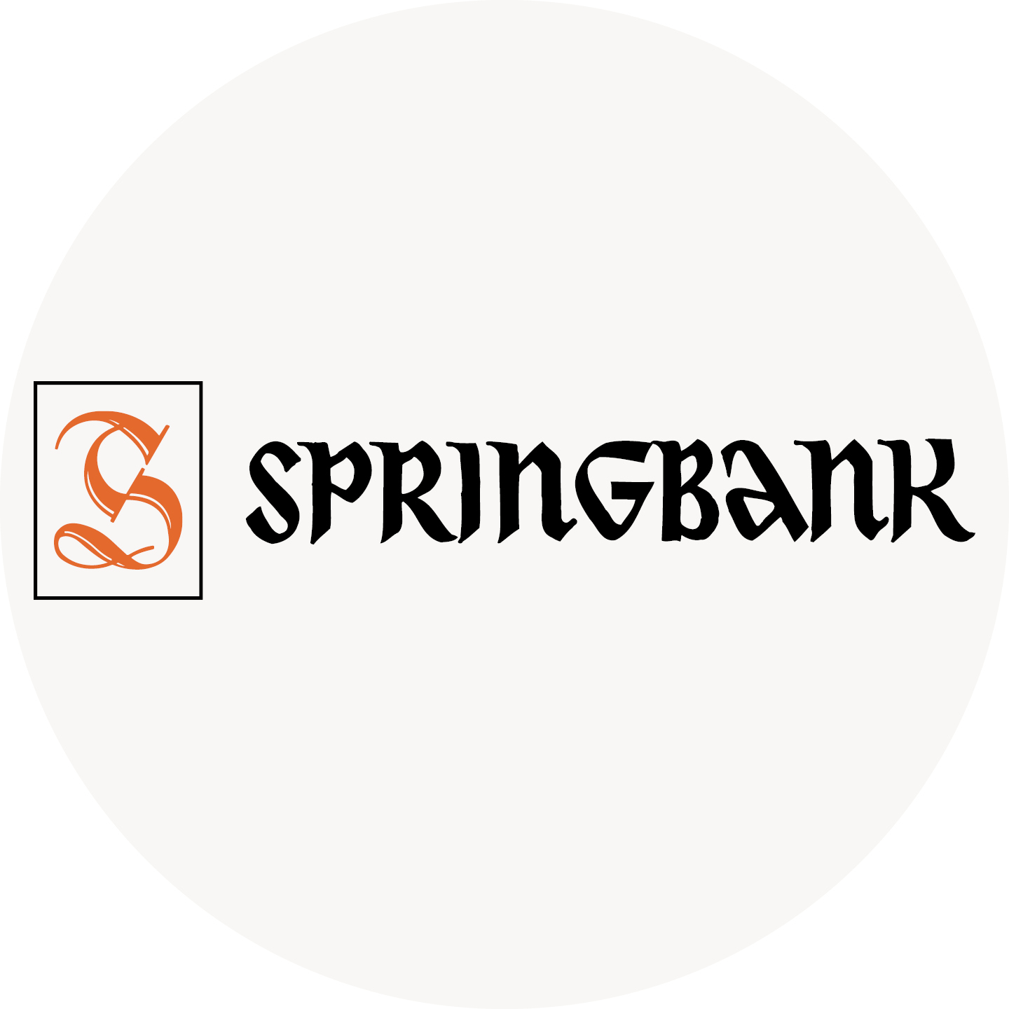 Instagram Bild mit Springbank Logo