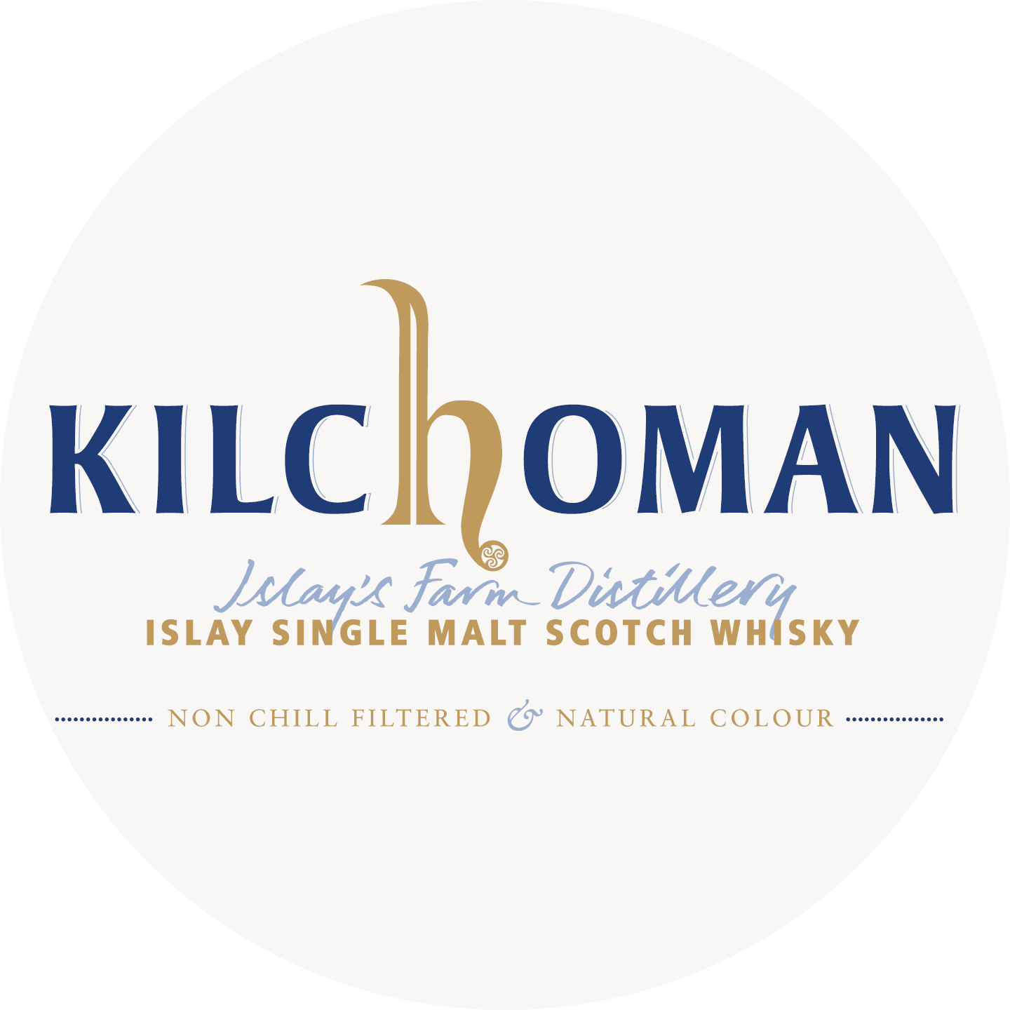 Instagram Bild mit dem Kilchoman Logo