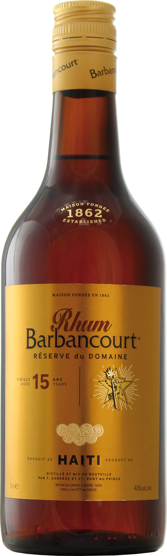 Flasche Barbancourt 15 Jahre