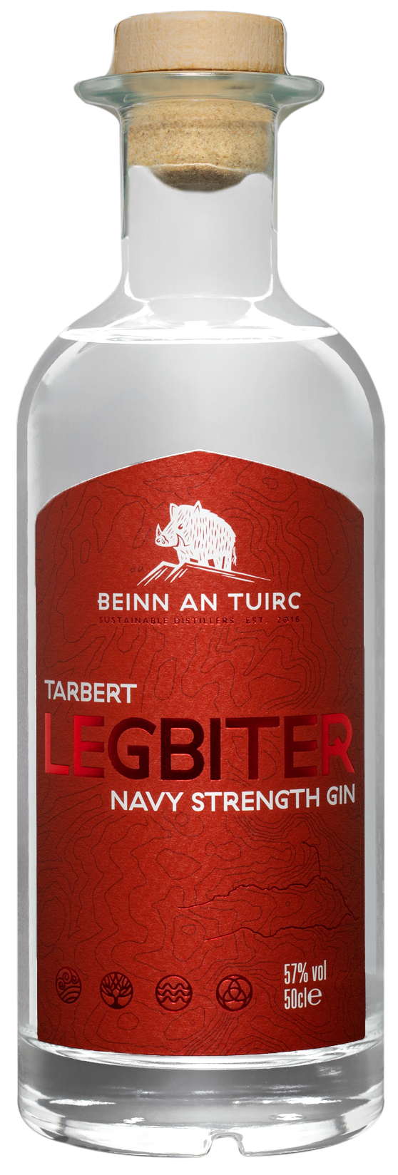 Tarbert Legbiter Navy Strength Gin