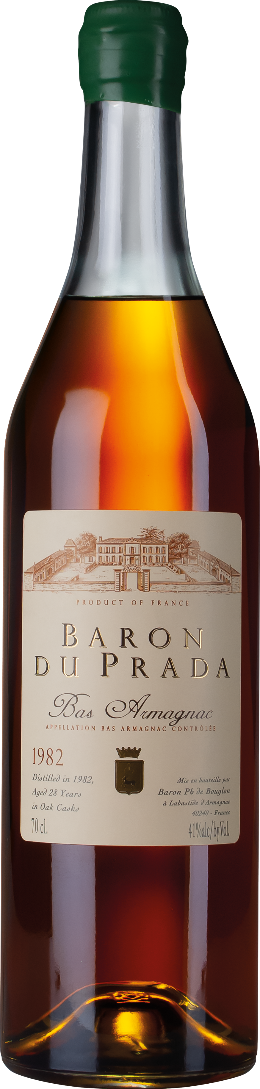 Flasche Château du Prada 1982