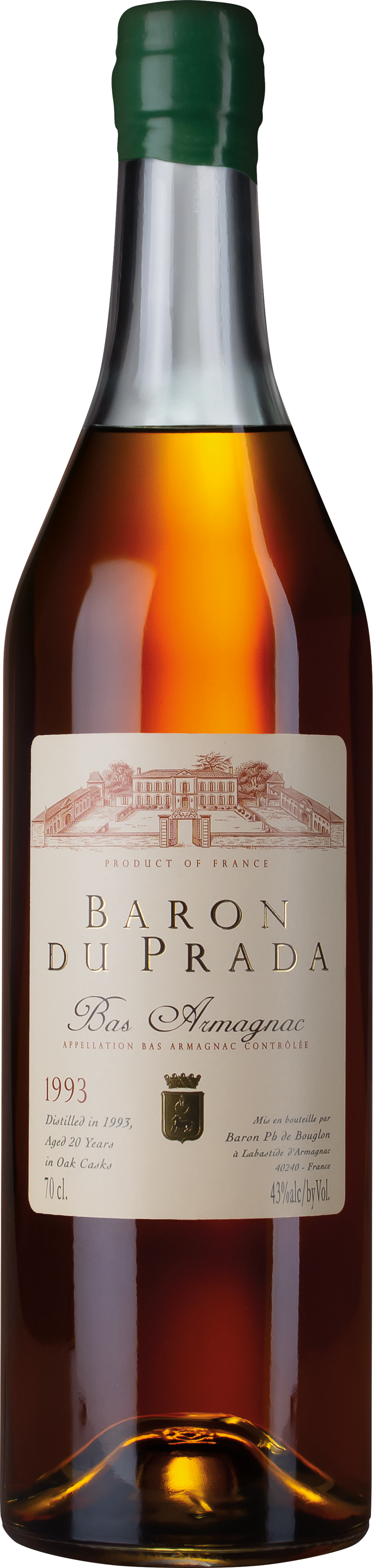 Flasche Château du Prada 1993