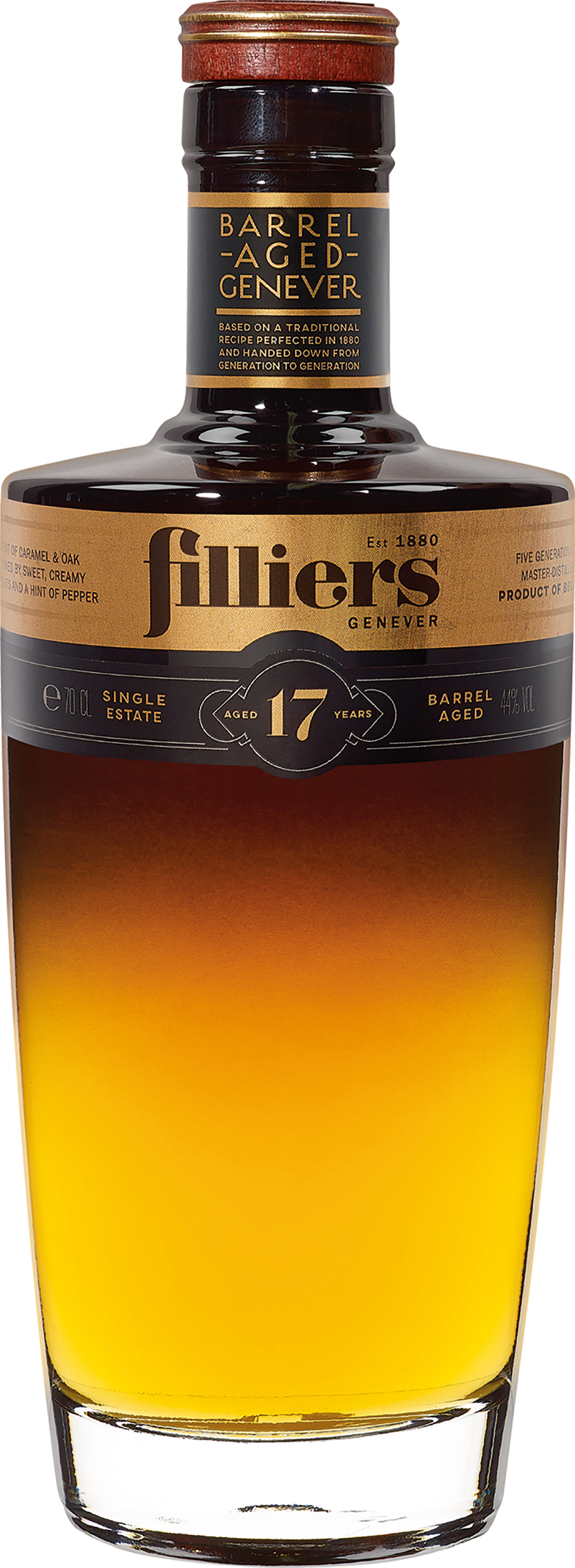 Flasche Filliers Genever 17 Jahre