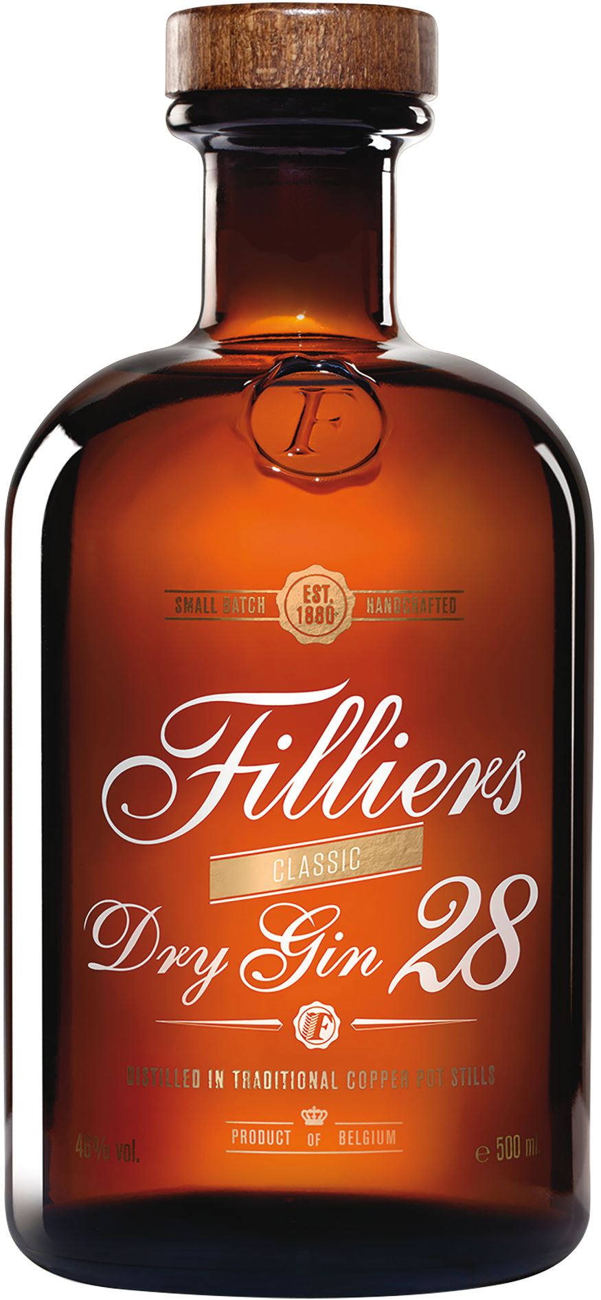 Flasche Filliers Gin 28 Original