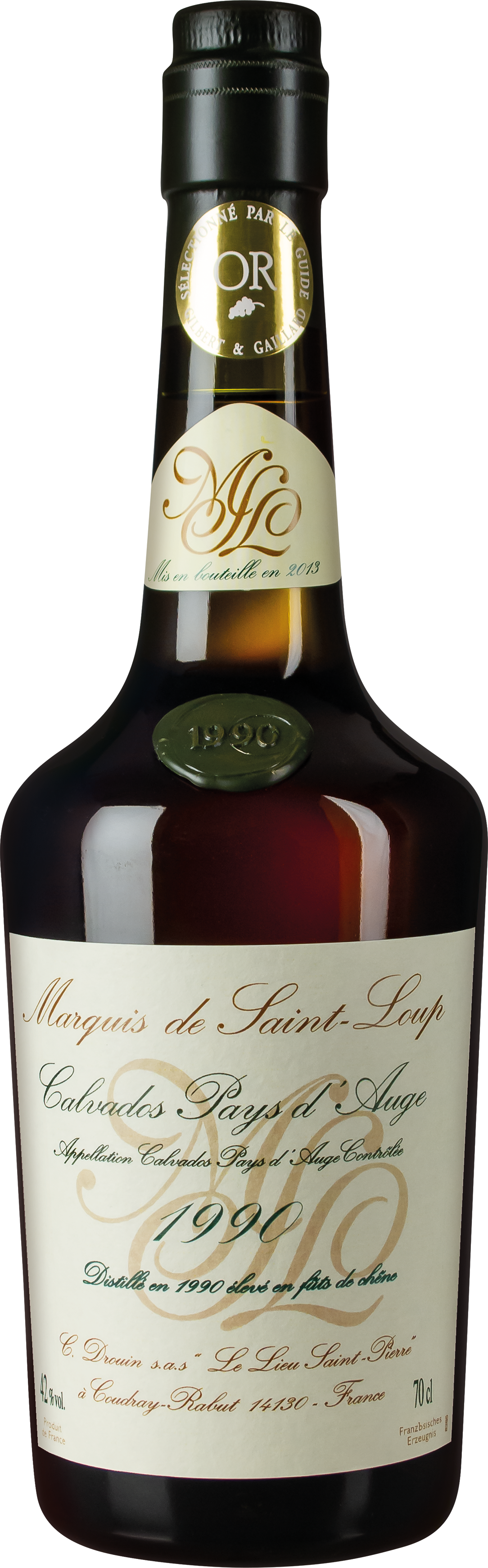 Marquis de Saint-Loup Calvados Vintage 1990