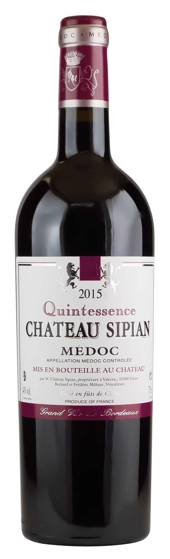 2015er Château Sipian Quintessence