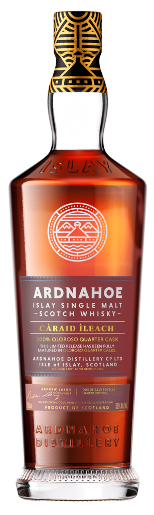 Ardnahoe Càraid Ìleach 100 % Oloroso Quarter Cask No. 1 of 2 · Premiere