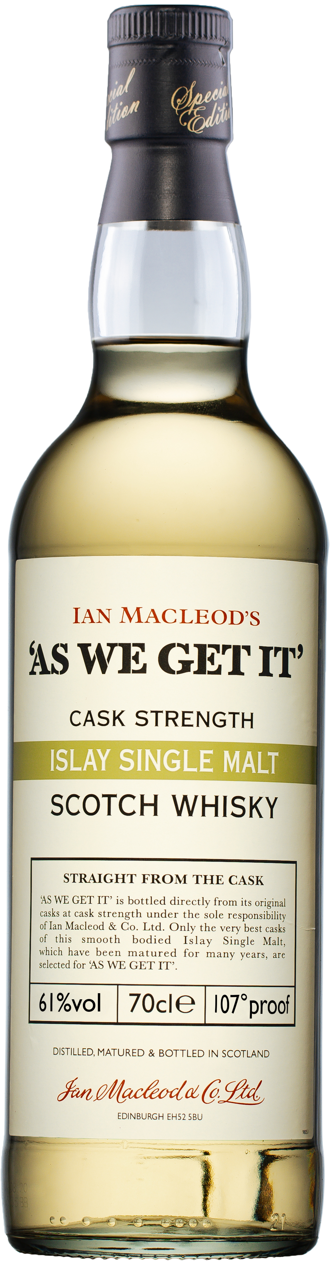 As We Get It! Islay – streng limitiert