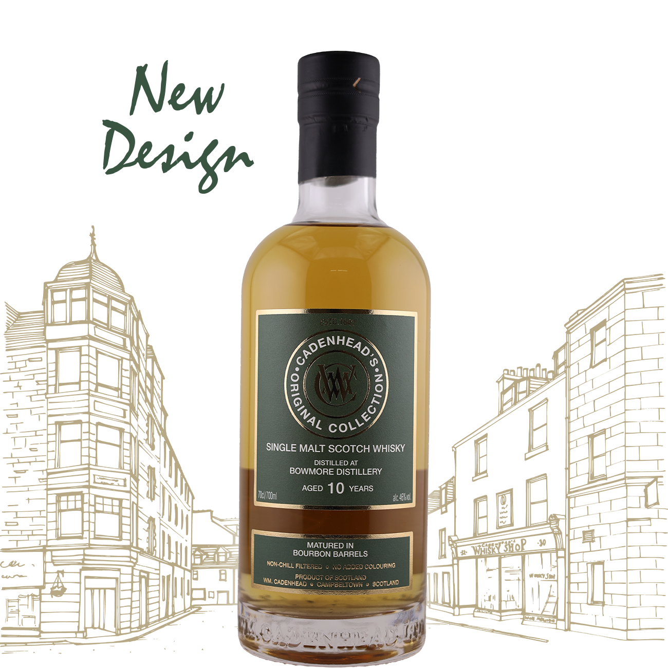 Cadenhead's Bowmore 10 Jahre · 100 % Bourbon Barrels
