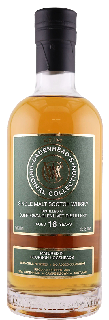 Cadenhead's Dufftown-Glenlivet 16 Jahre · 100 % Bourbon Hogsheads