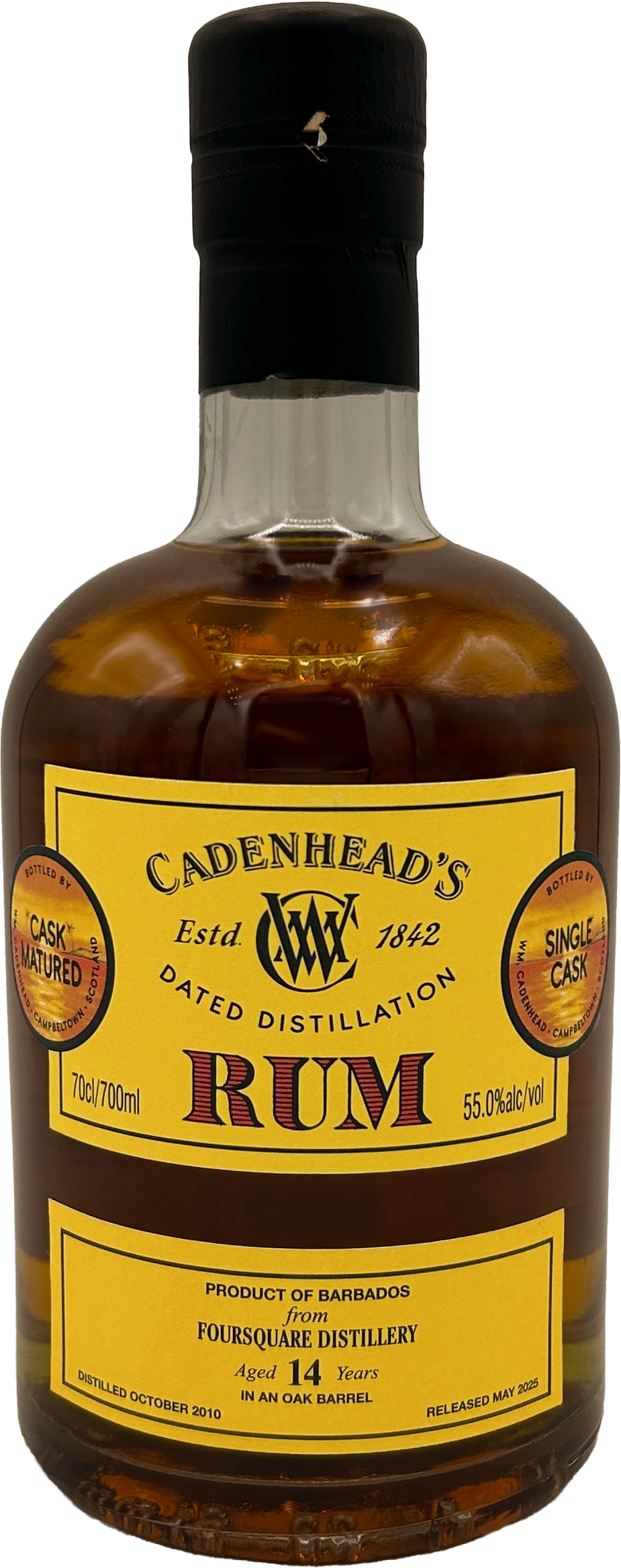 Cadenhead's Foursqaure Rum 14 Jahre