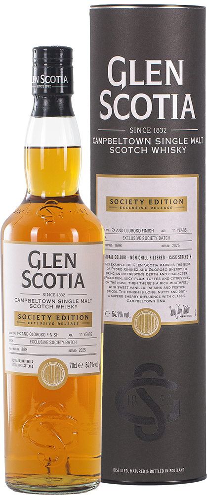Glen Scotia Society Edition · 11 Jahre · PX and Oloroso Finish