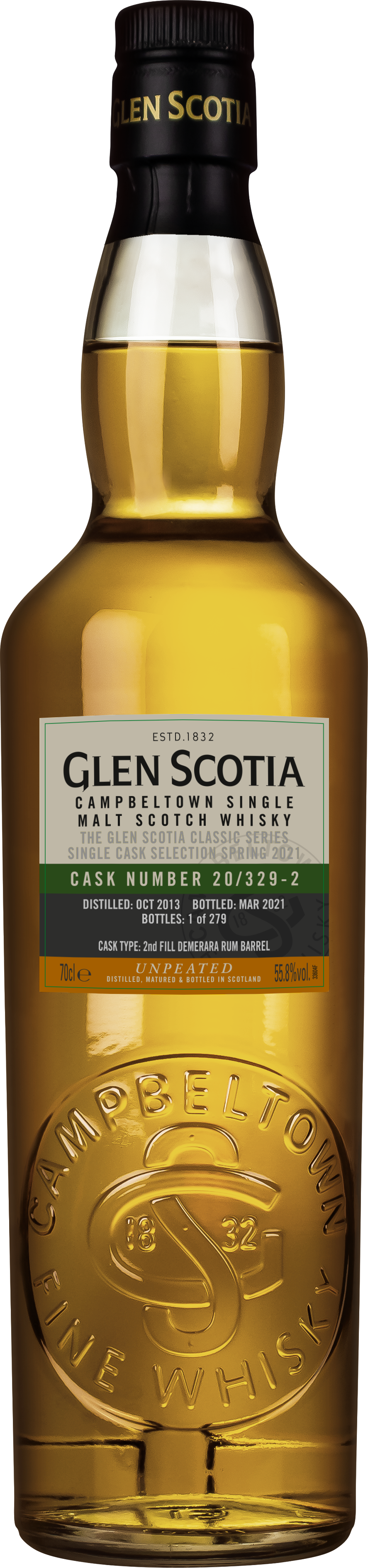 Glen Scotia Vintage 2013 2nd Fill Demerara Rum Finish #5