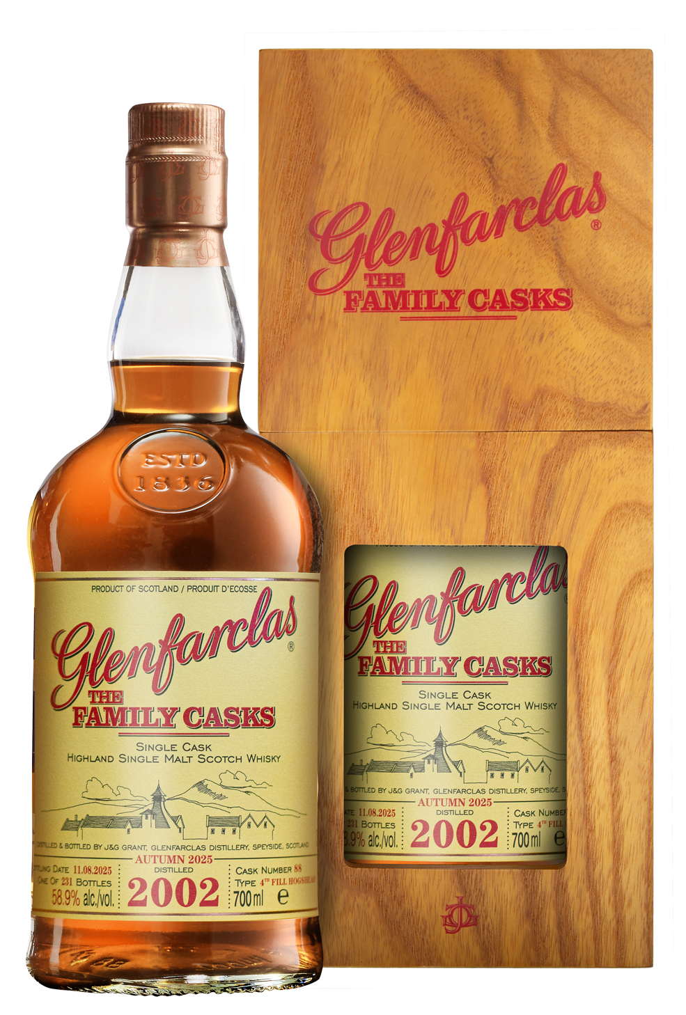 Glenfarclas FMC A25 Vintage 2002