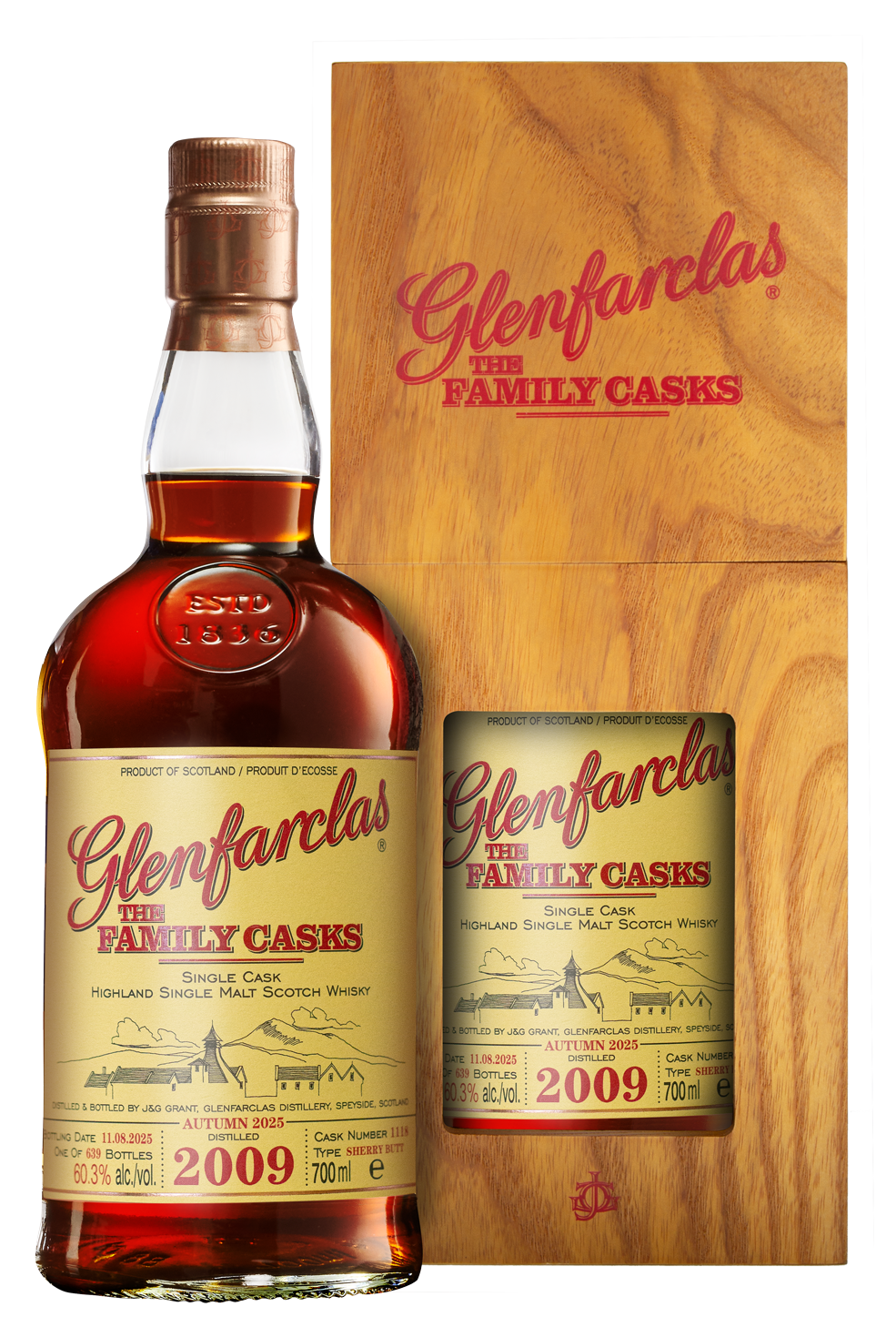Glenfarclas FMC A25 Vintage 2009