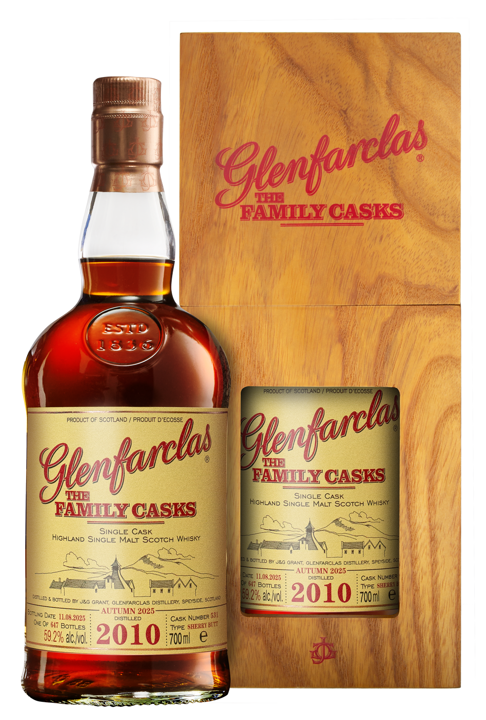 Glenfarclas FMC A25 Vintage 2010