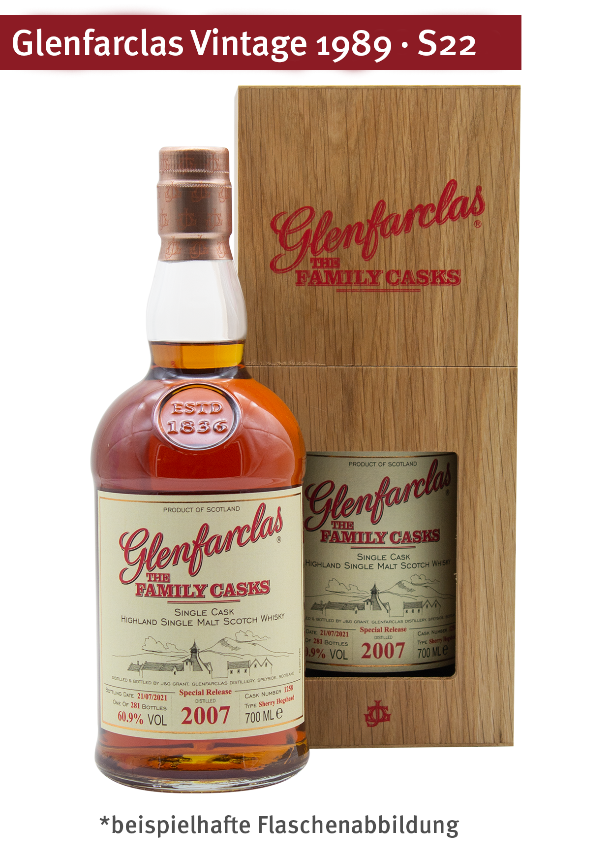 Glenfarclas FMC S22 Vintage 1989