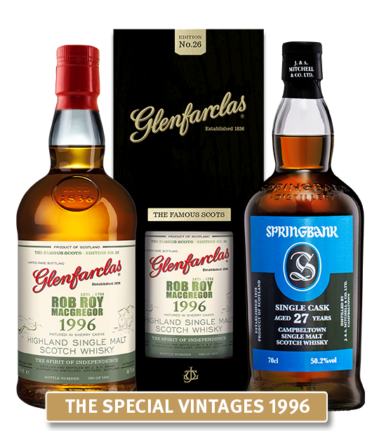 The Special Vintages 1996 by Springbank & Glenfarclas