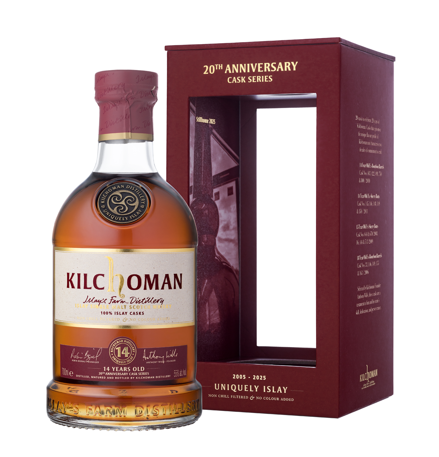 Kilchoman 14 Jahre 100% Islay Sherry · 20th Anniversary Cask Series