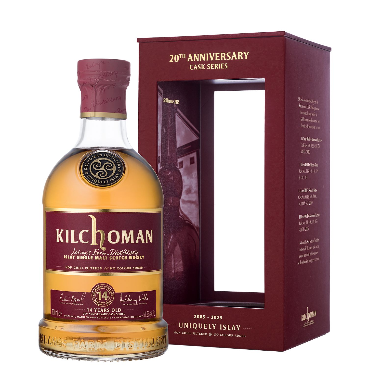 Kilchoman 14 Jahre Ex-Bourbon Barrels · 20th Anniversary Cask Series