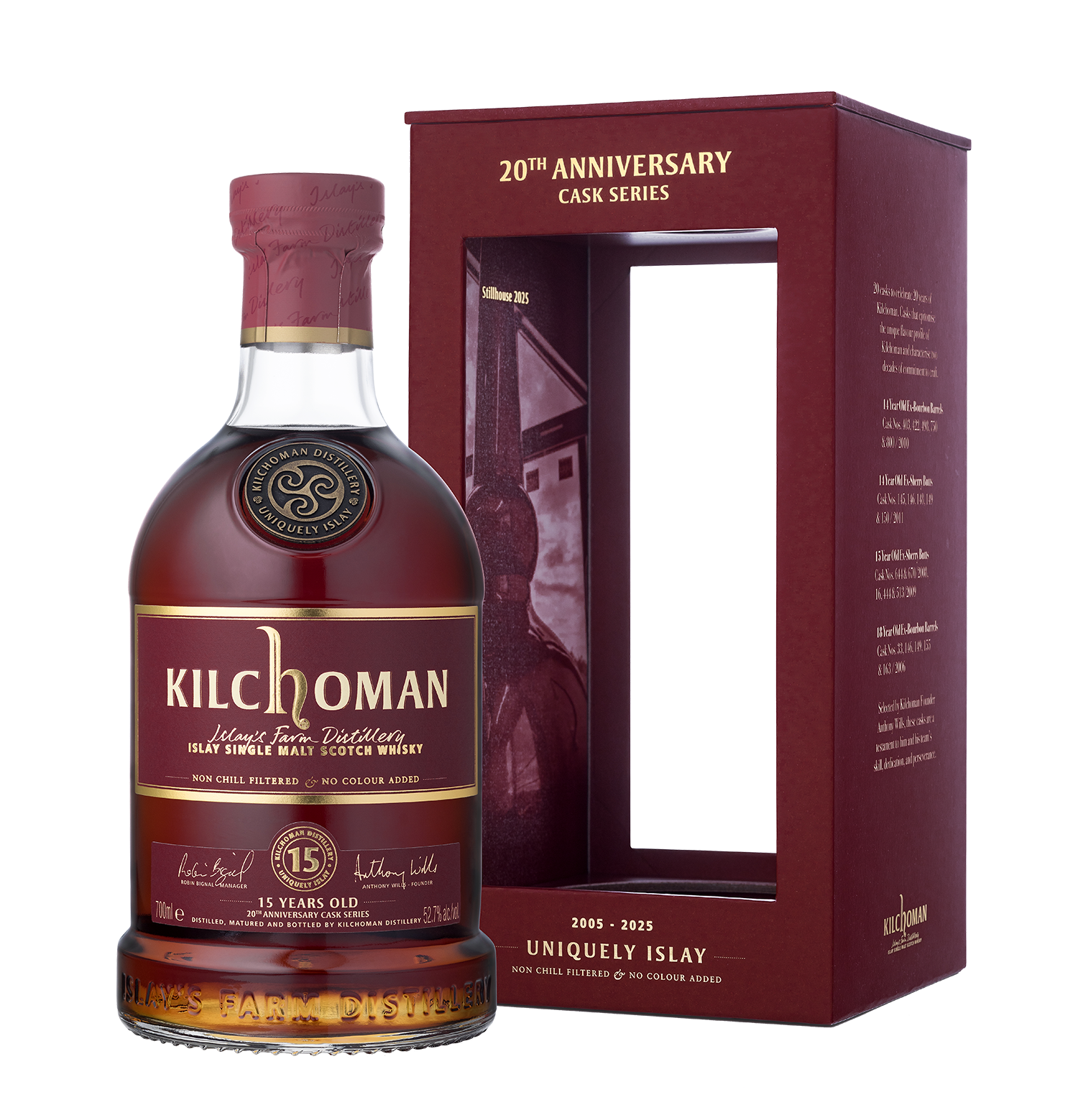 Kilchoman 15 Jahre Ex-Sherry Butts · 20th Anniversary Cask Series