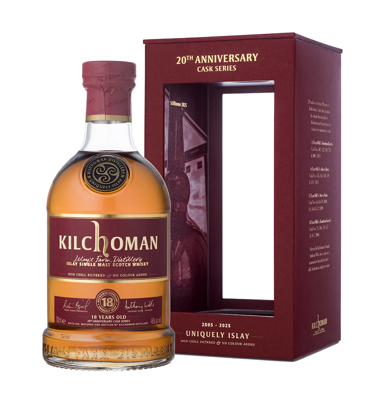 Kilchoman 18 Jahre Ex-Bourbon Barrels · 20th Anniversary Cask Series