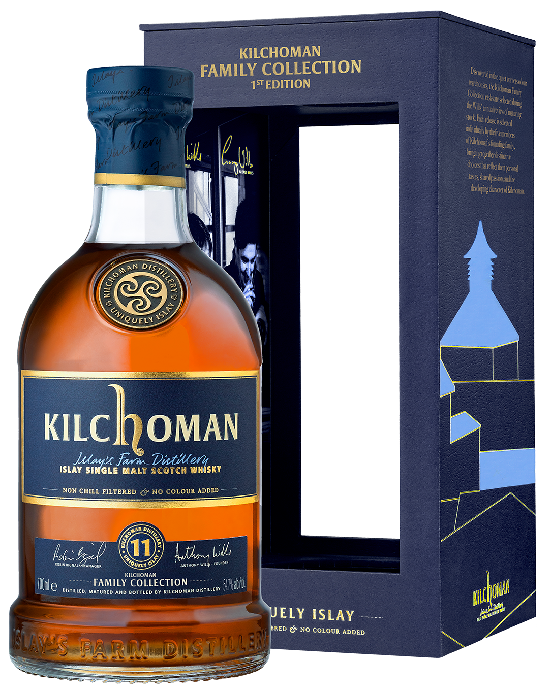 Kilchoman 11 Jahre Oloroso Sherry Cask Matured · Family Collection 