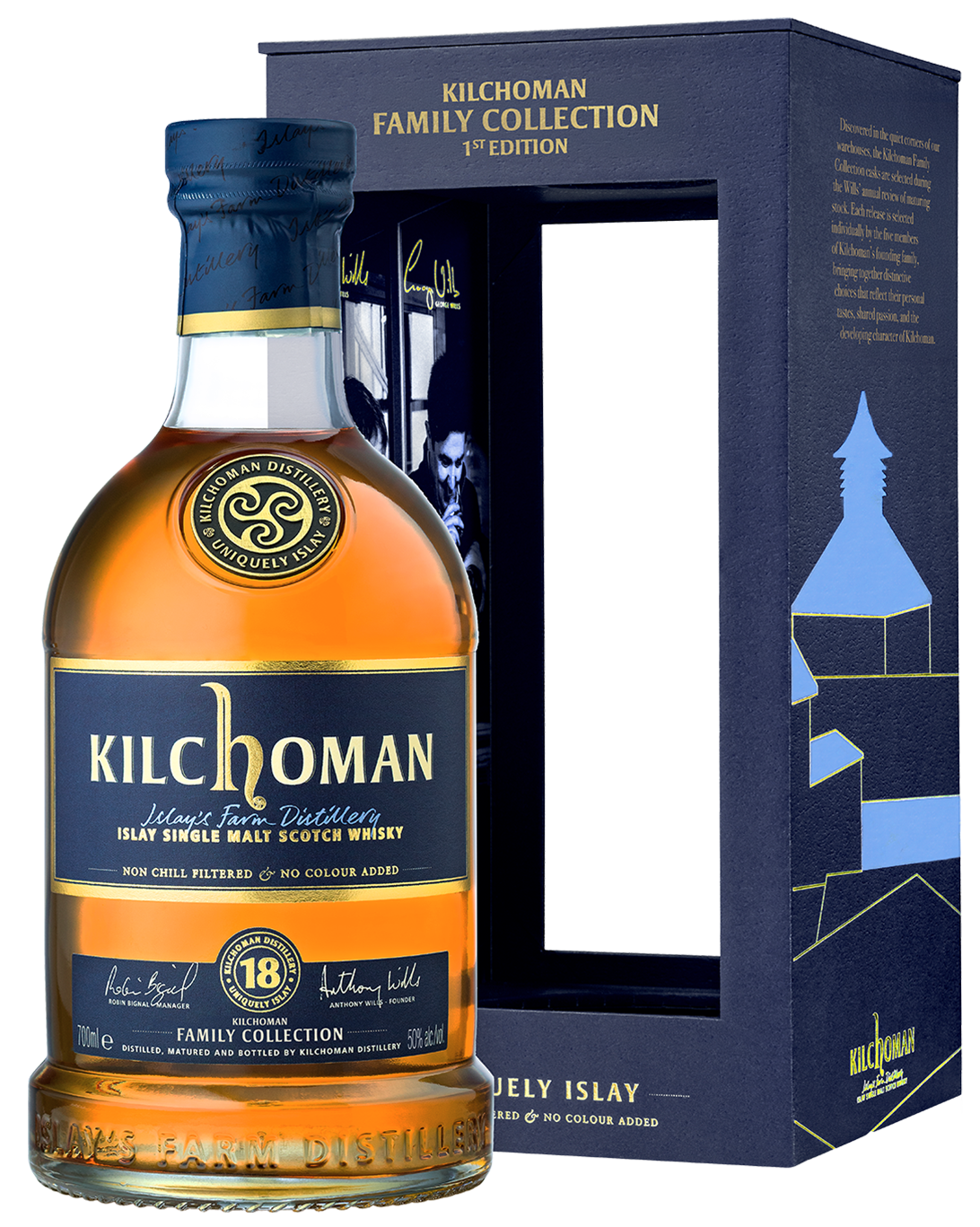 Kilchoman 18 Jahre Bourbon Cask Matured · Family Collection