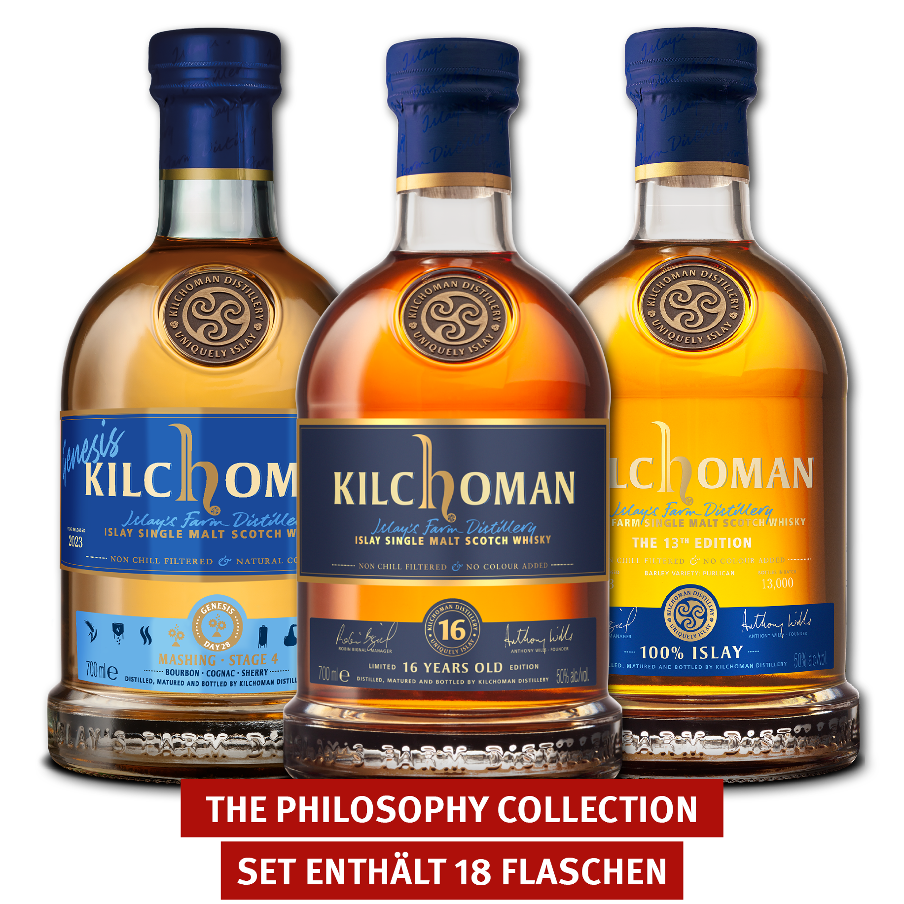 Kilchoman's Philosophy Collection