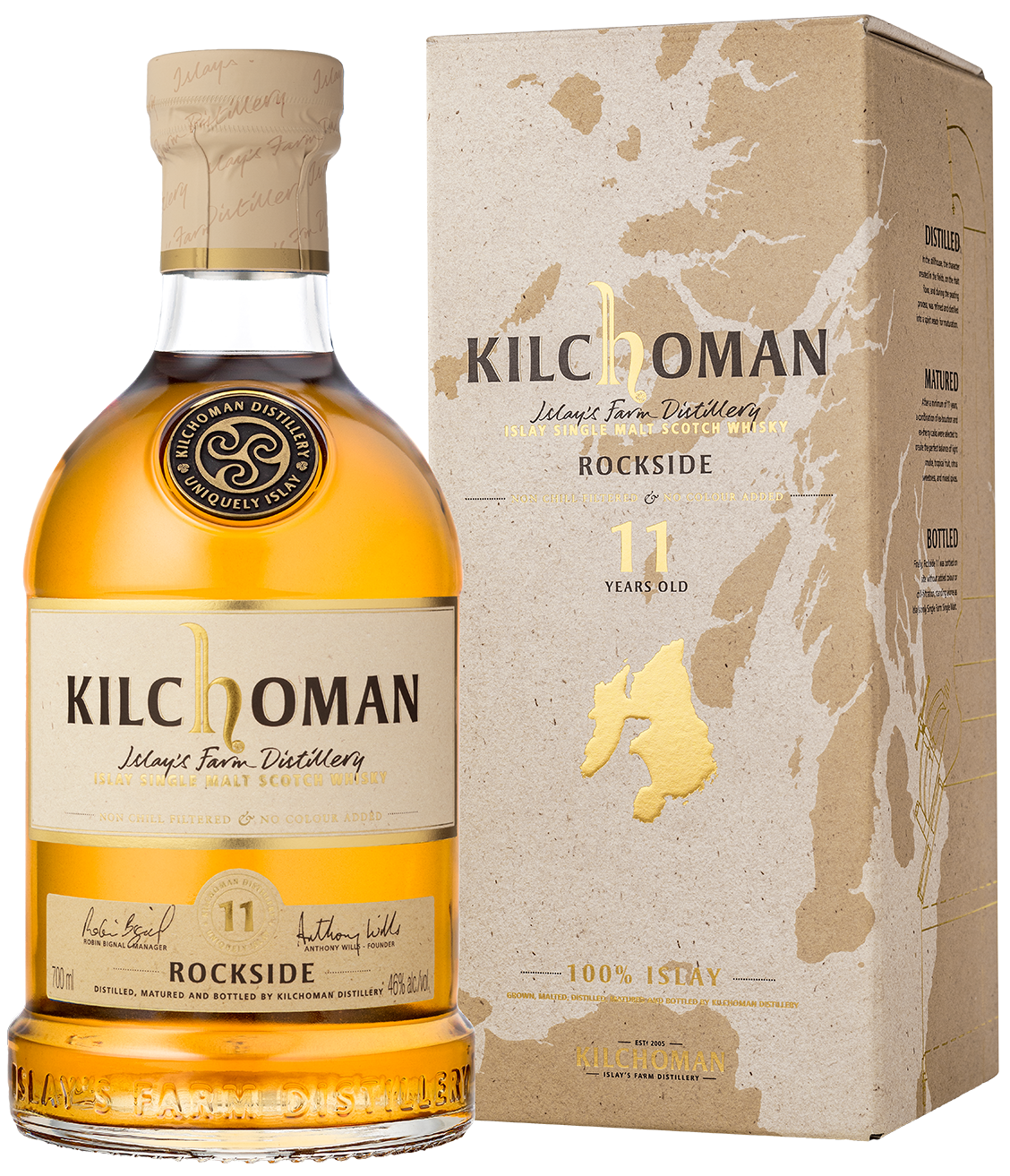 Kilchoman Rockside 11 Years · 100% Islay Malt · 20 ppm