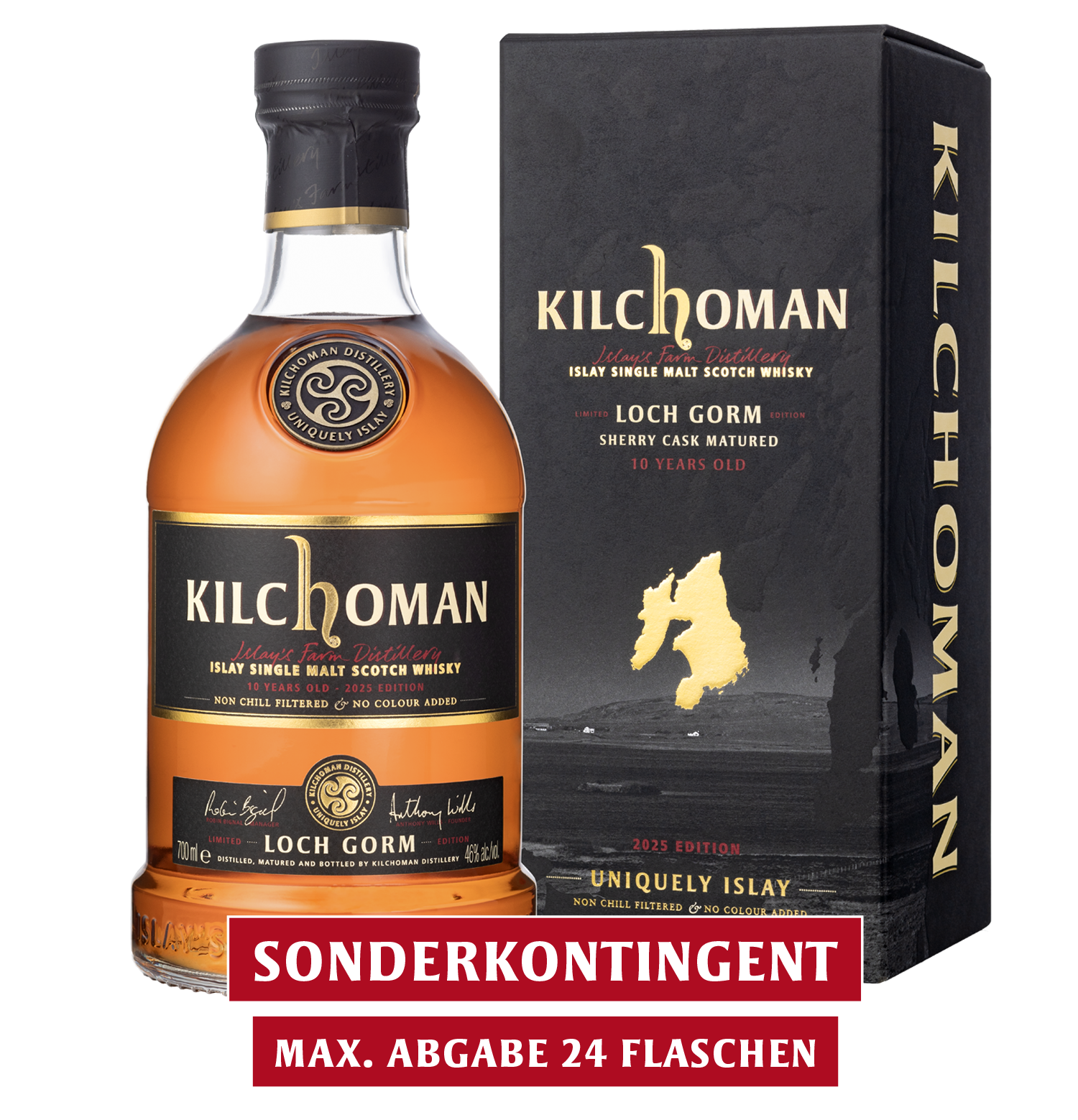 SONDERKONTINGENT · Kilchoman Loch Gorm 2025 · Limited Edition 