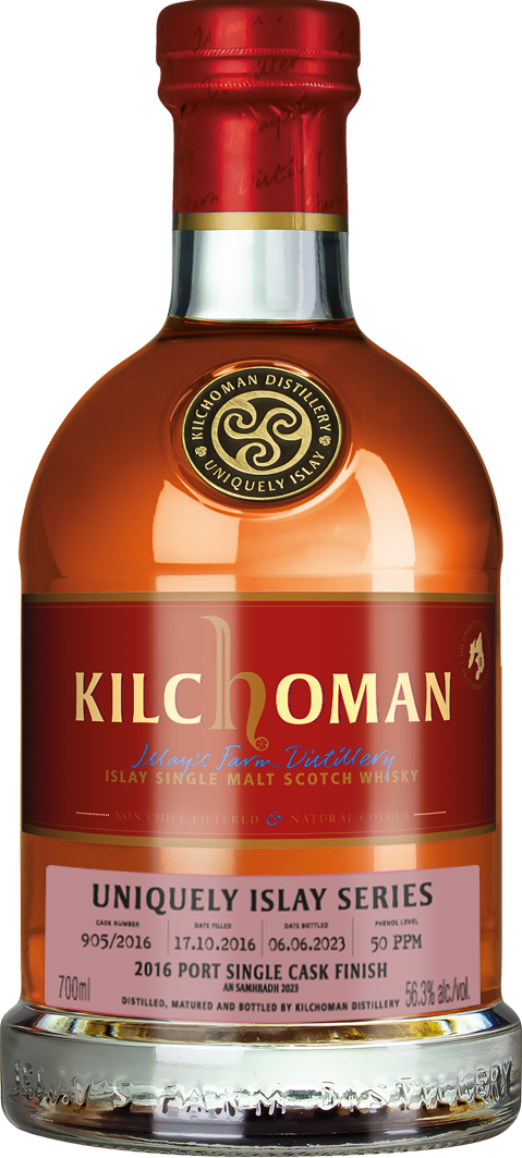 Kilchoman Uniquely Islay An Samhradh 2016 Port Hogshead #8/10