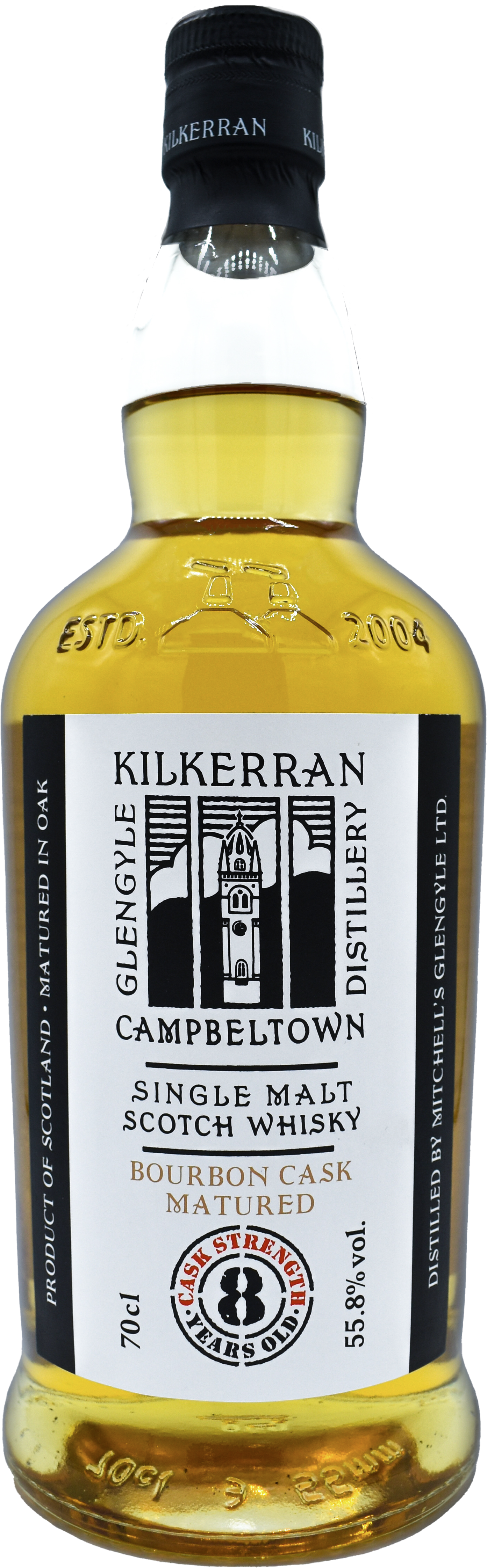 Kilkerran 8 YO Bourbon CS