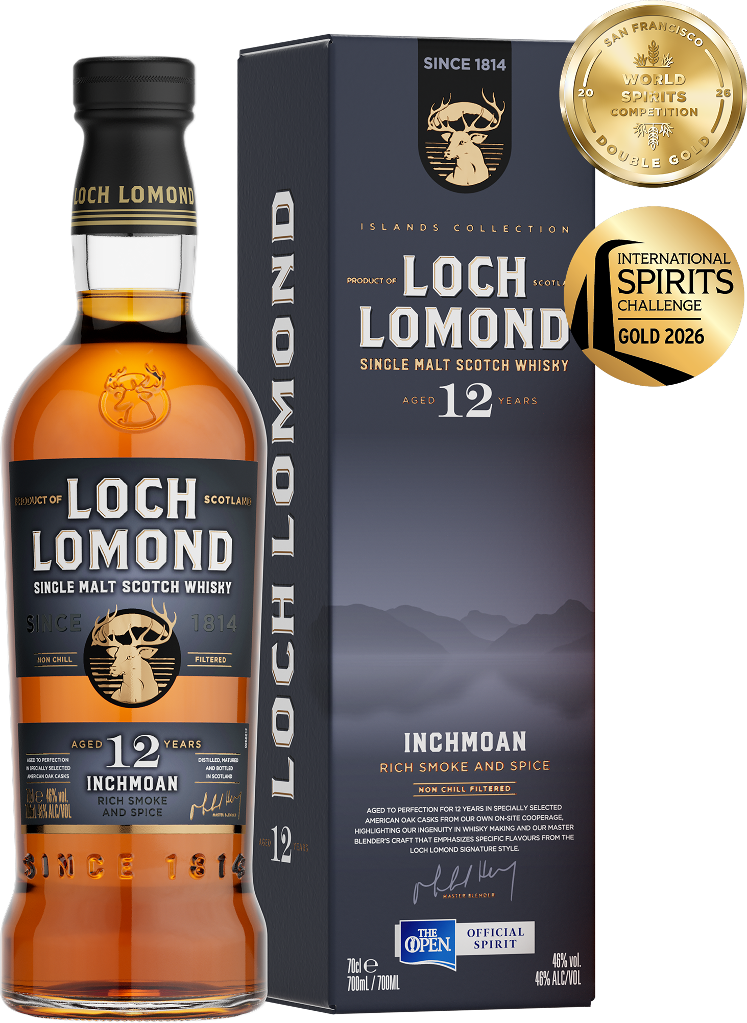 Loch Lomond 12 YO Single Malt Whisky Inchmoan