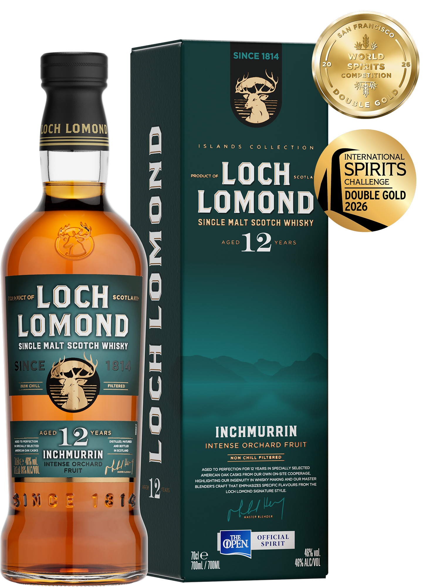 Loch Lomond 12 YO Single Malt Whisky Inchmurrin