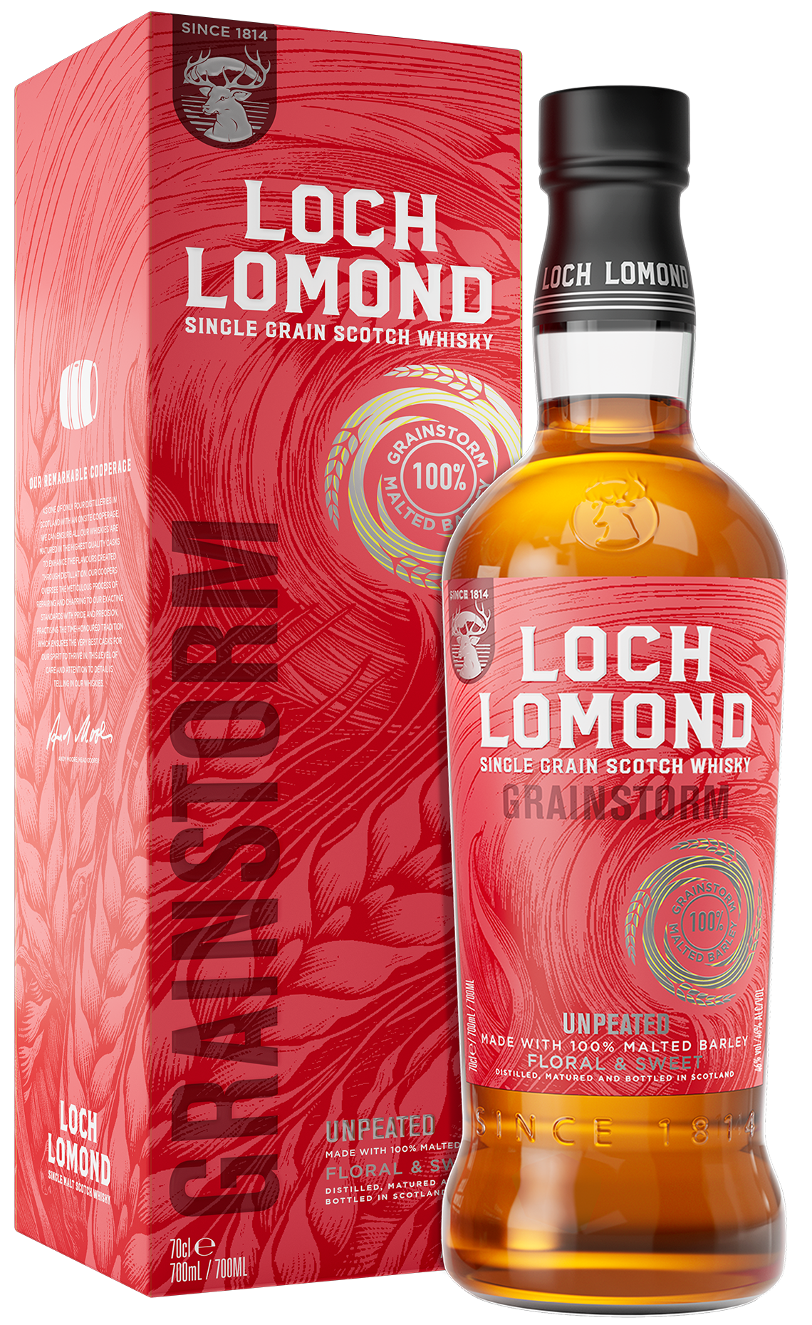 Loch Lomond Single Grain Unpeated