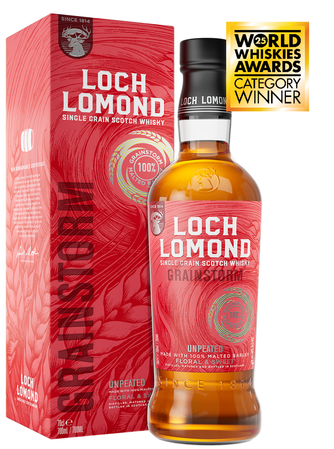 Loch Lomond Single Grain Unpeated