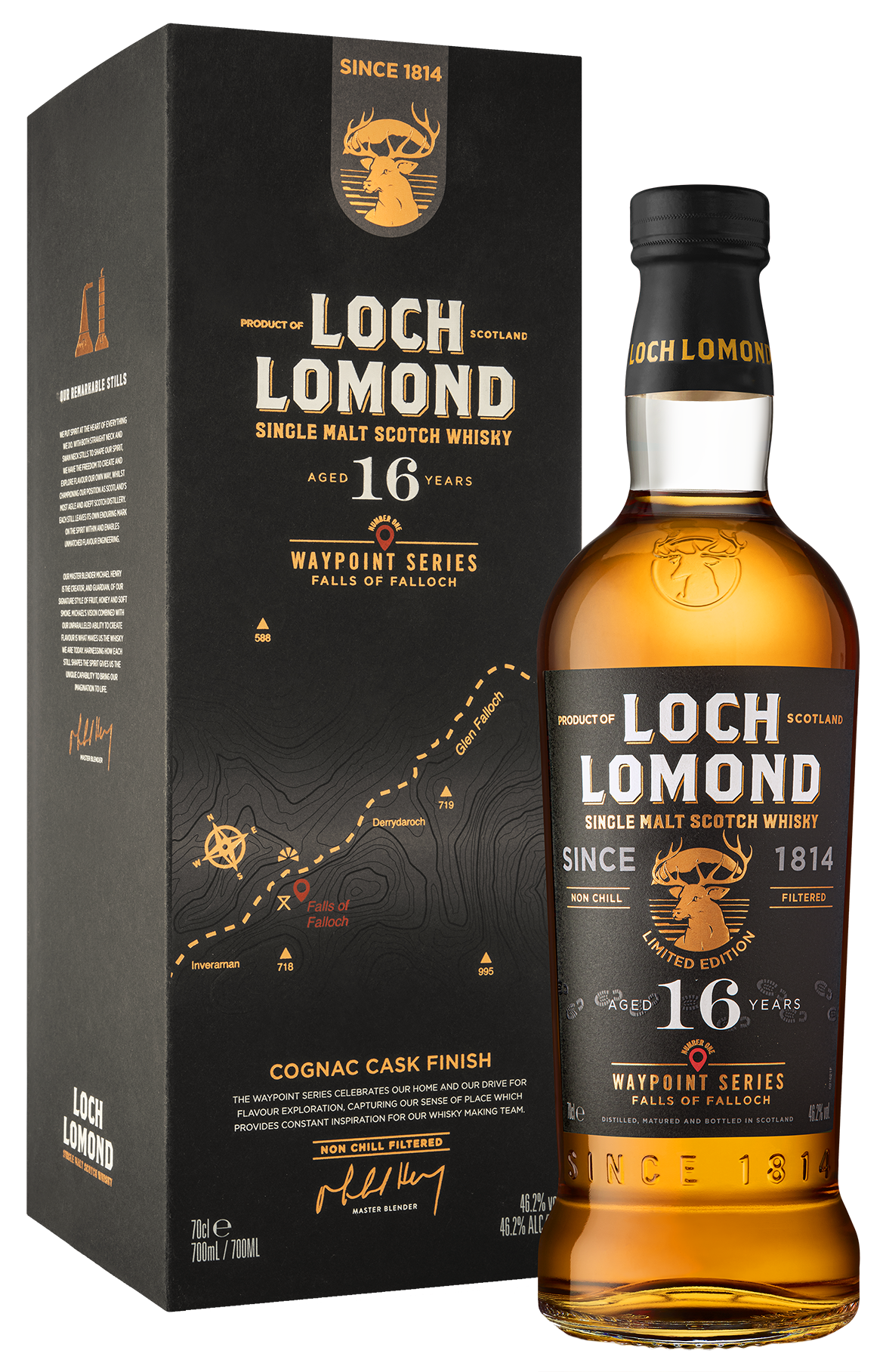 Loch Lomond Waypoint Series · Falls of Falloch · 16 Jahre Cognac Finish