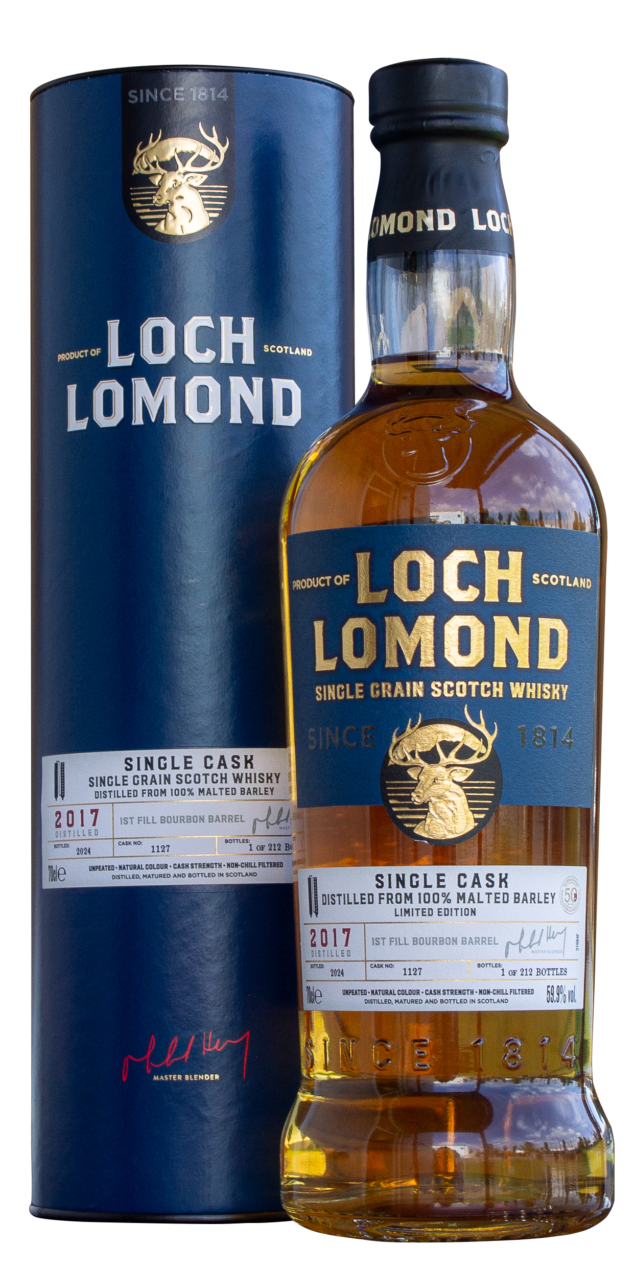 Loch Lomond Single Grain Single Cask