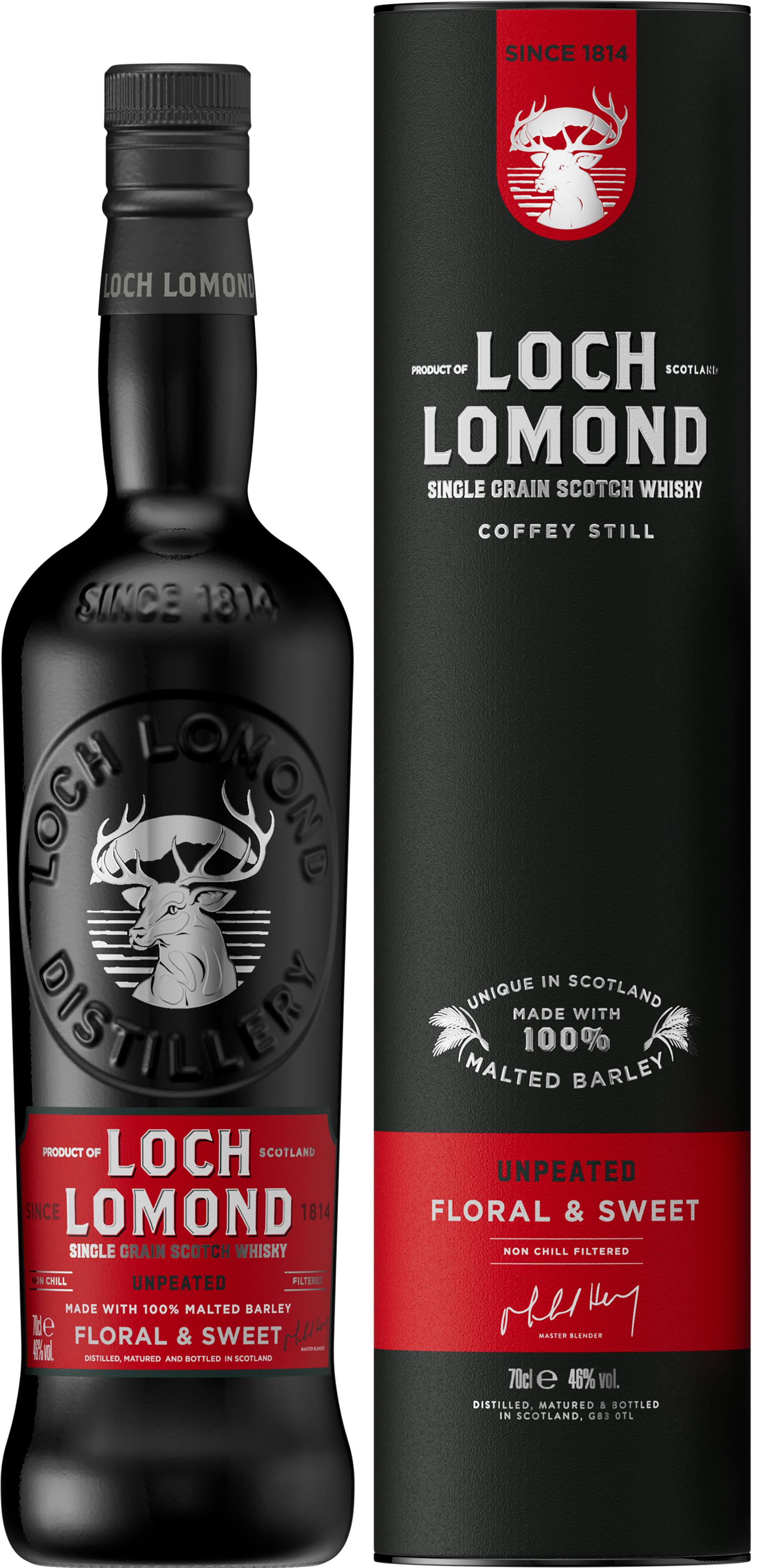 Loch Lomond Single Grain Unpeated