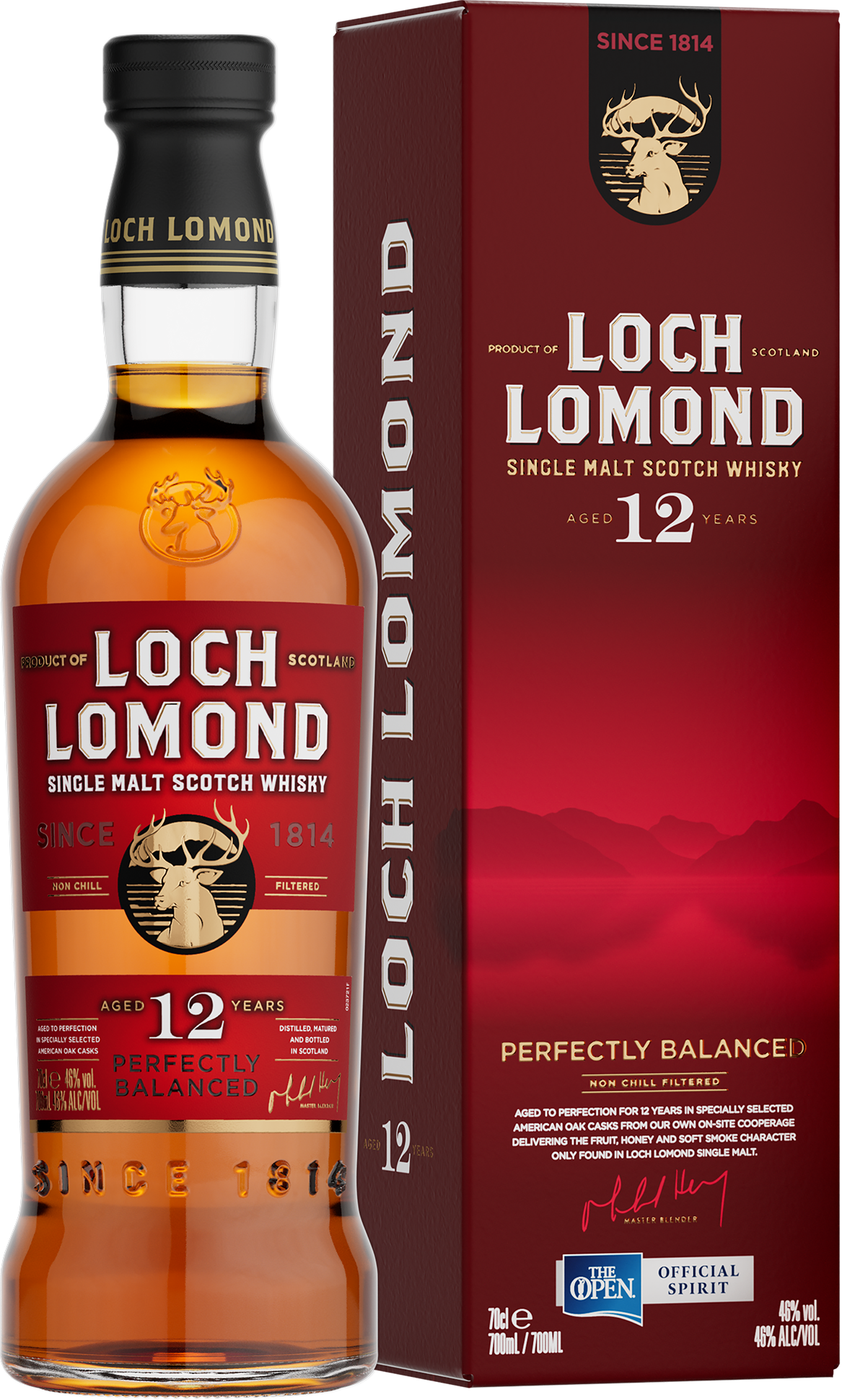 Loch Lomond 12 YO Single Malt Whisky Perfectly Balanced