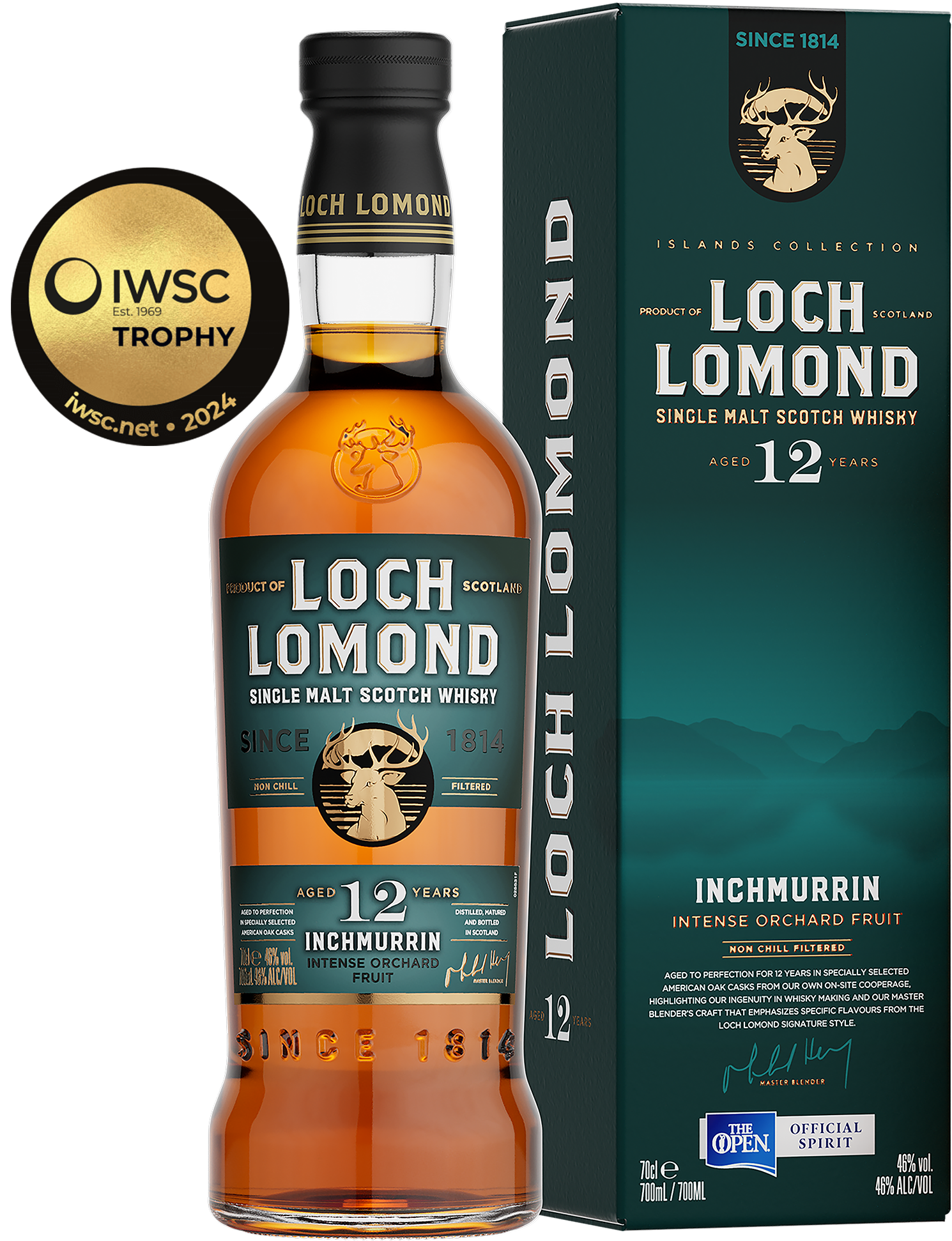 Loch Lomond 12 YO Single Malt Whisky Inchmurrin