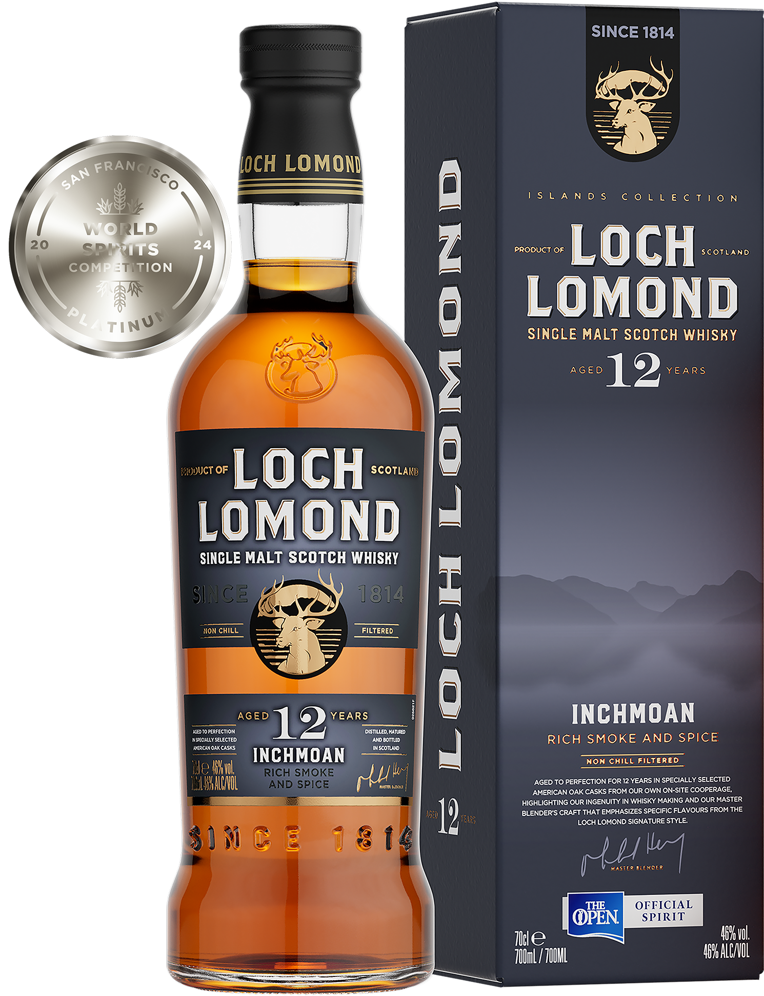 Loch Lomond 12 YO Single Malt Whisky Inchmoan