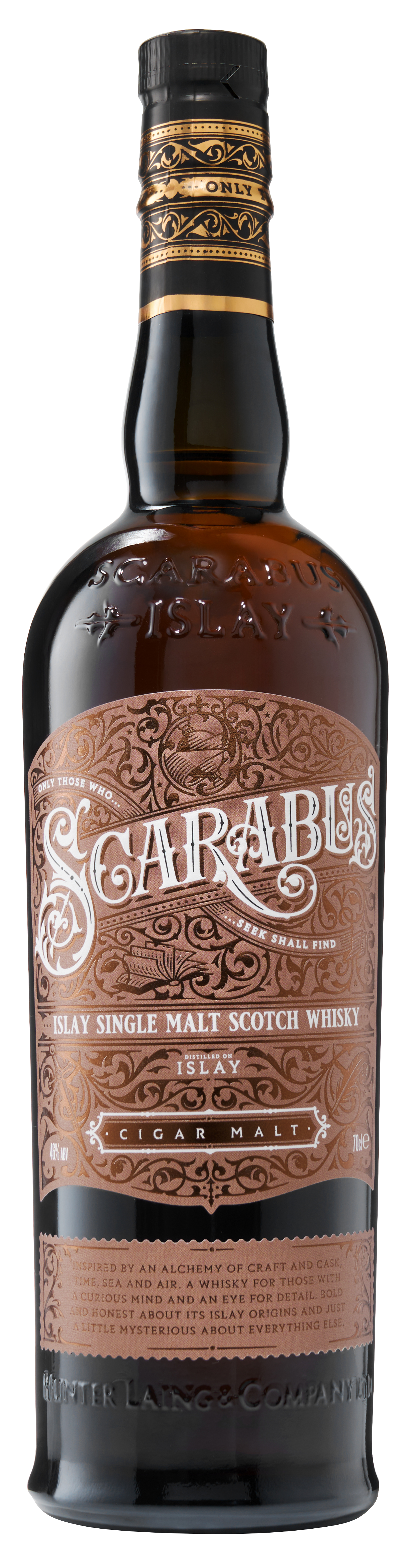 Scarabus Cigar Malt · Islay Single Malt Scotch Whisky · Limited Edition