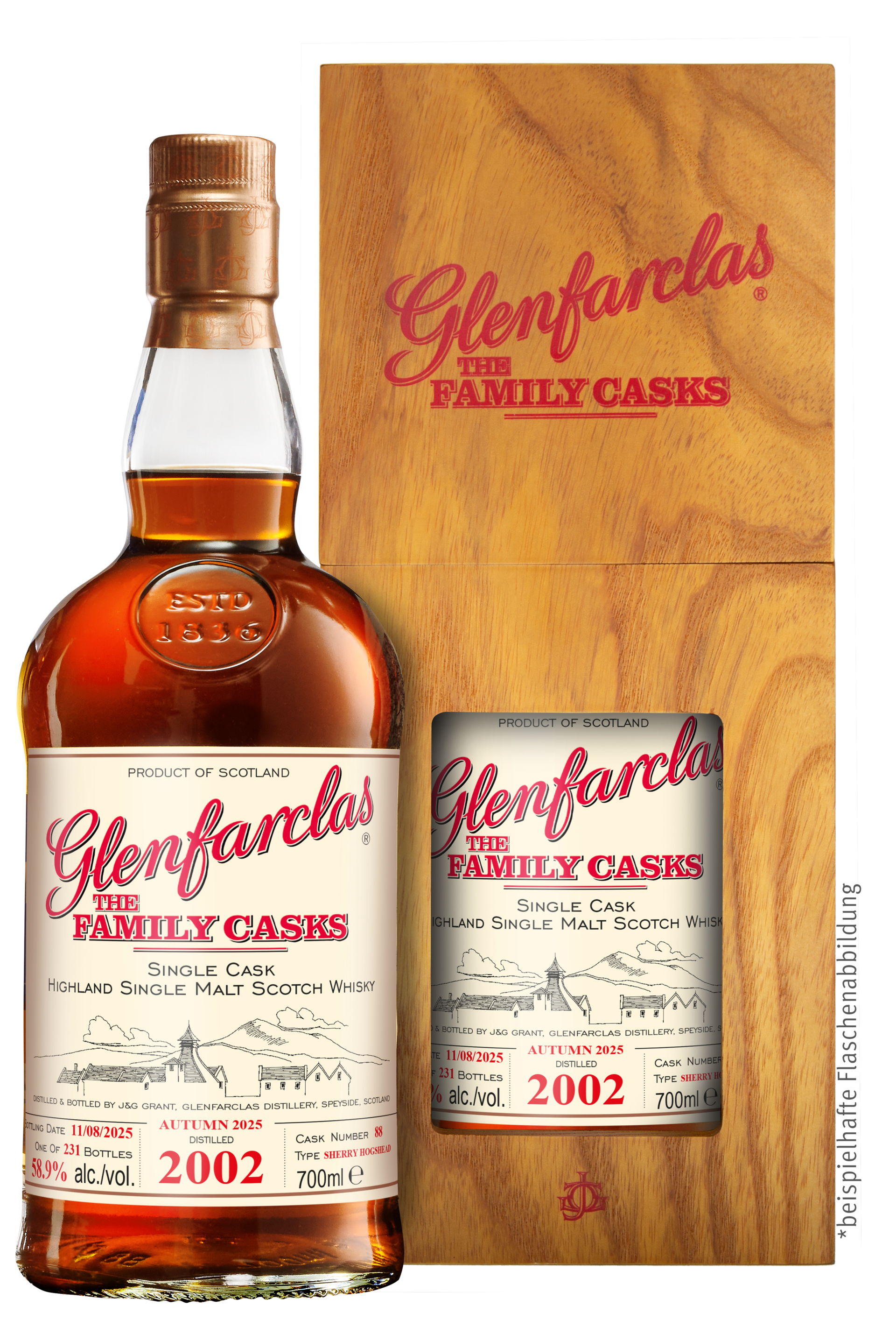 Glenfarclas FMC A25 Vintage 2002