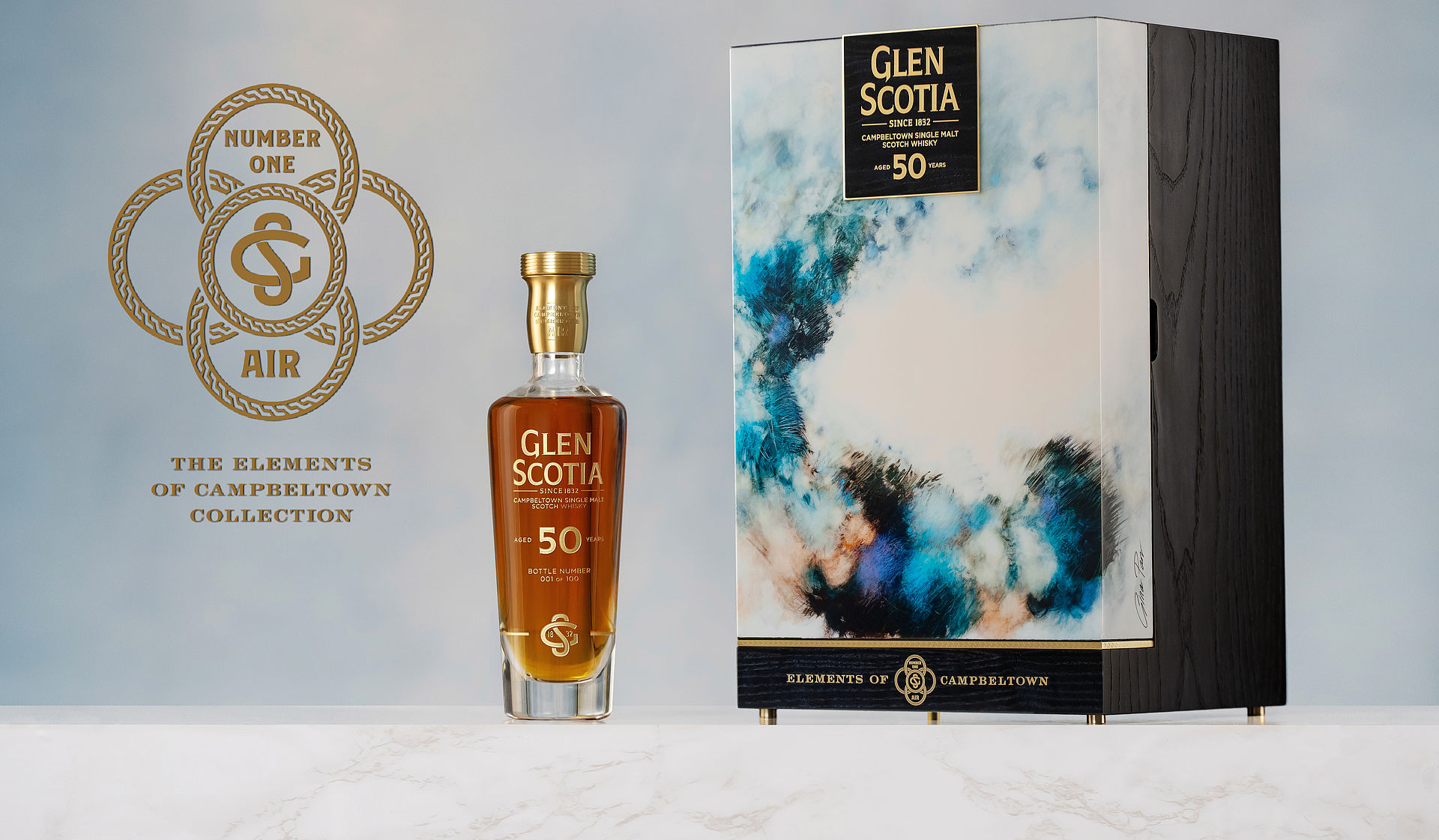 Glen Scotia 50 Jahre · The Elements of Campbeltown No.1 "AIR"