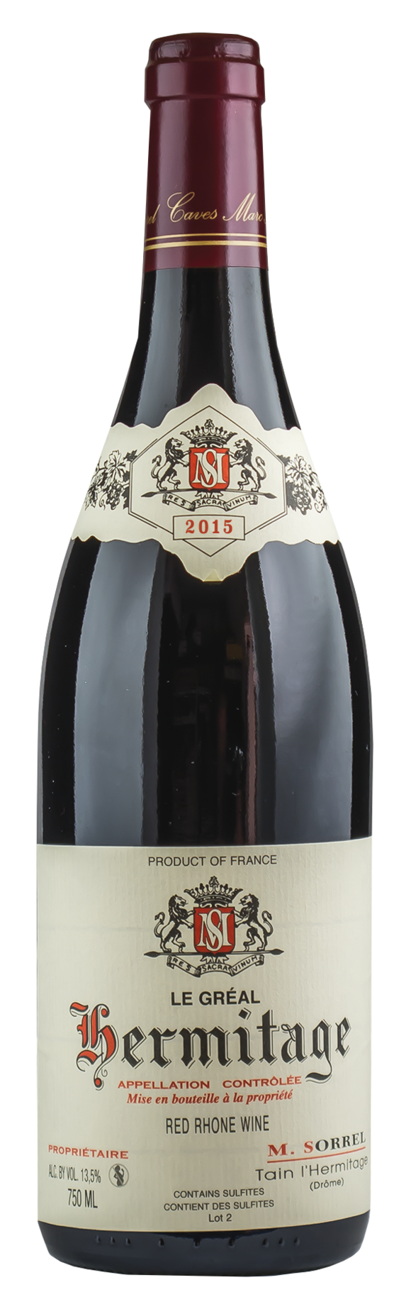 2015er Hermitage „Le Gréal“